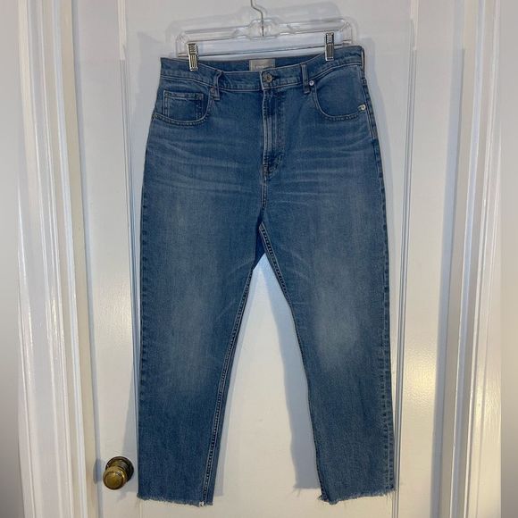 Everlane Japanese Denim Cheeky Jean - Size 32 crop - Picture 8 of 14